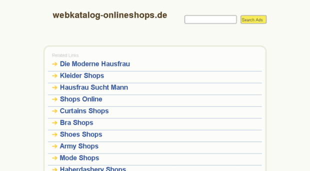webkatalog-onlineshops.de