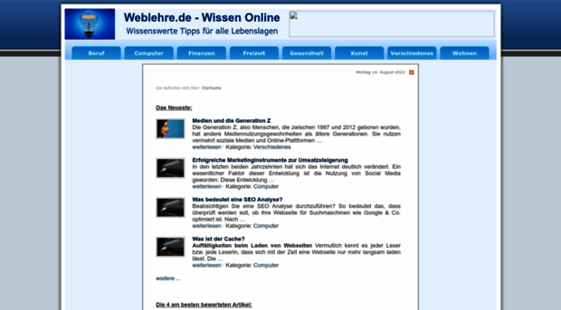 weblehre.de