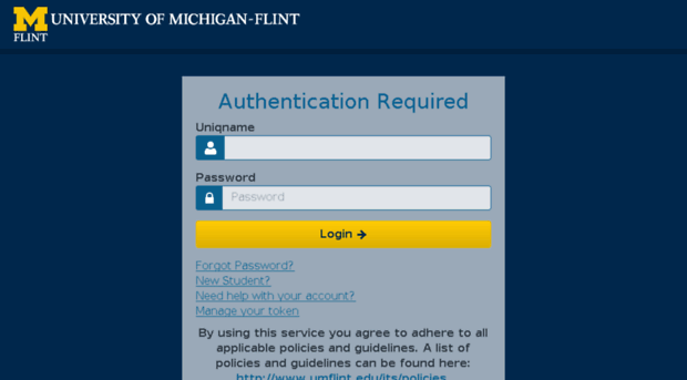 weblogin.umflint.edu