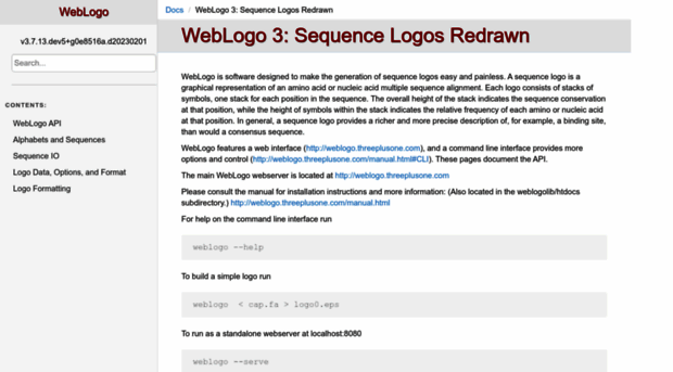 weblogo.readthedocs.io