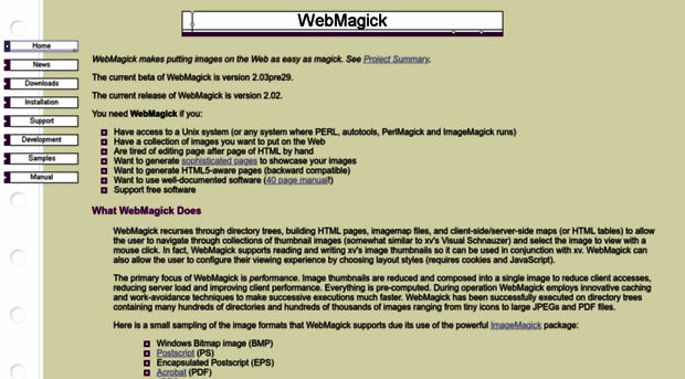 webmagick.sourceforge.net