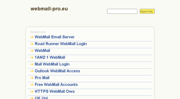 webmail-pro.eu