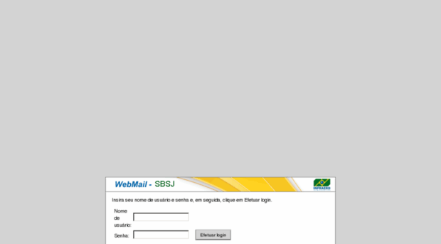 webmail-sbsj.infraero.gov.br