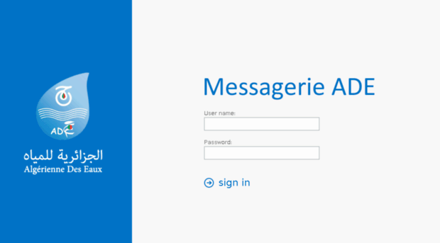 webmail.ade.dz