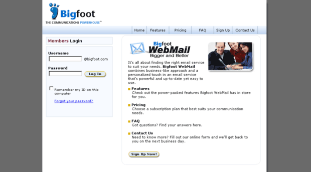 webmail.bigfoot.net