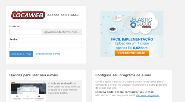 webmail.caldeiraodeofertas.com.br