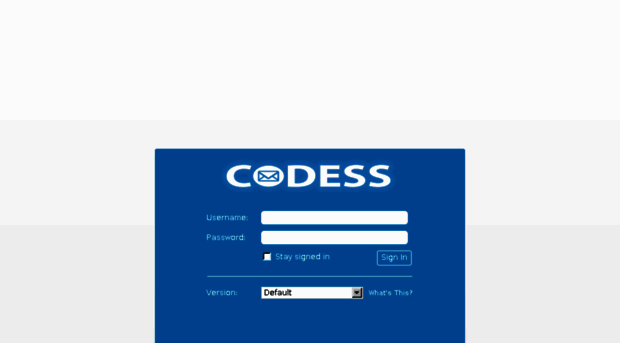 webmail.codess.org.co