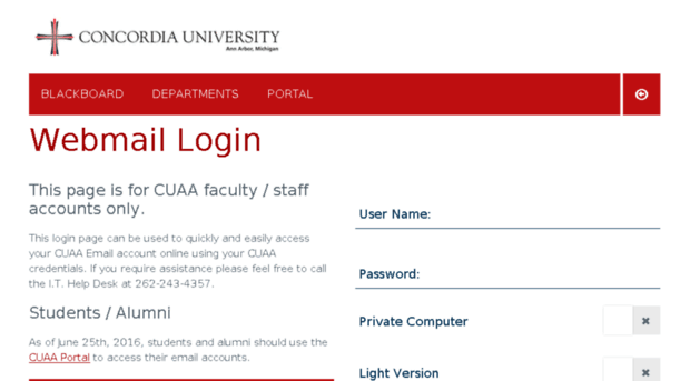 webmail.cuaa.edu