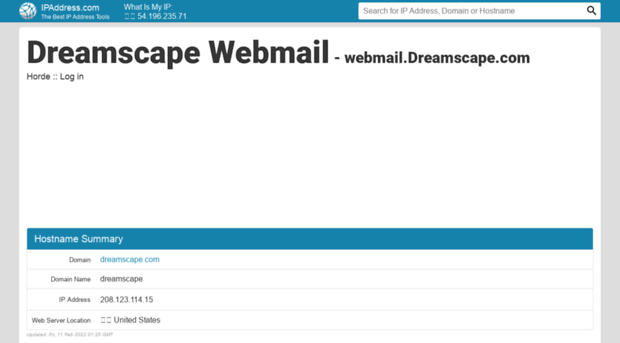 webmail.dreamscape.com.ipaddress.com