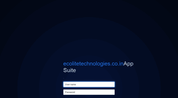 webmail.ecolitetechnologies.co.in