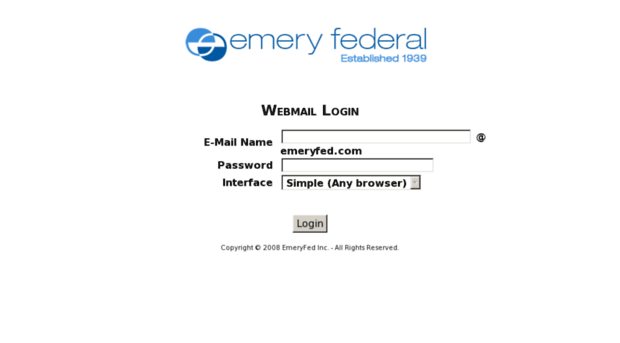 webmail.emeryfed.com