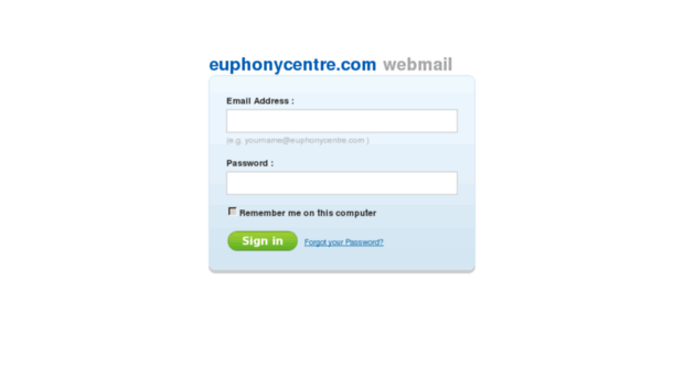 webmail.euphonycentre.com