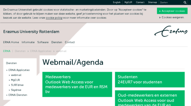 webmail.eur.nl