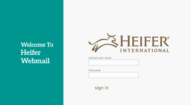 webmail.heifer.org