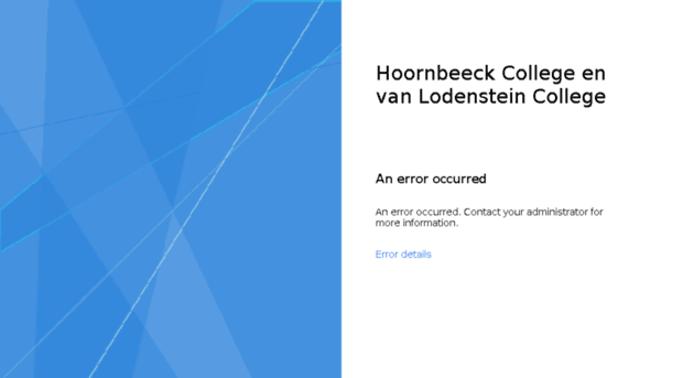 webmail.hoornbeeck.nl