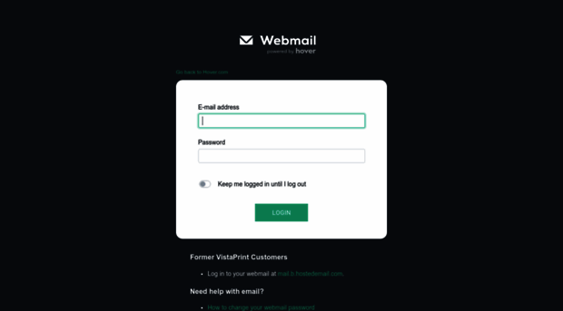 webmail.hover.com