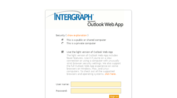 webmail.intergraph.com