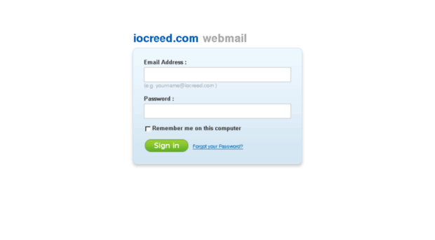 webmail.iocreed.com