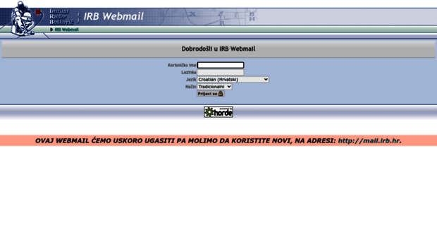 webmail.irb.hr