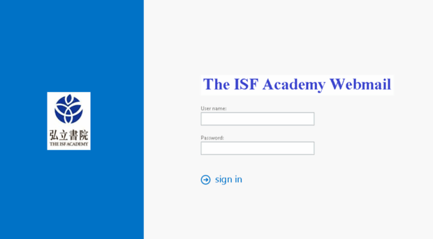 webmail.isf.edu.hk