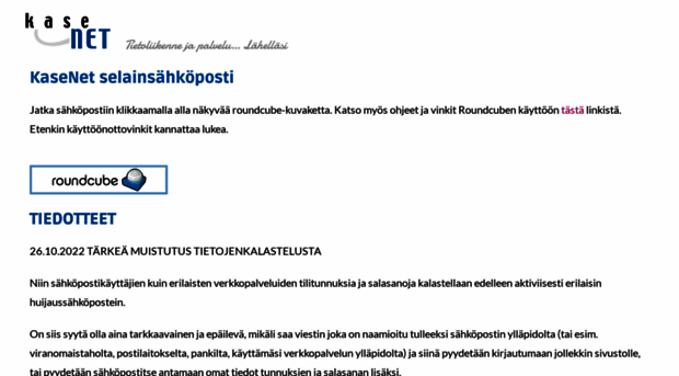 webmail.kase.fi