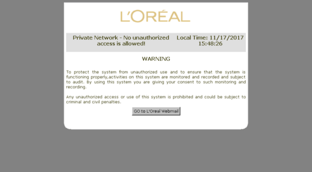 webmail.loreal.com