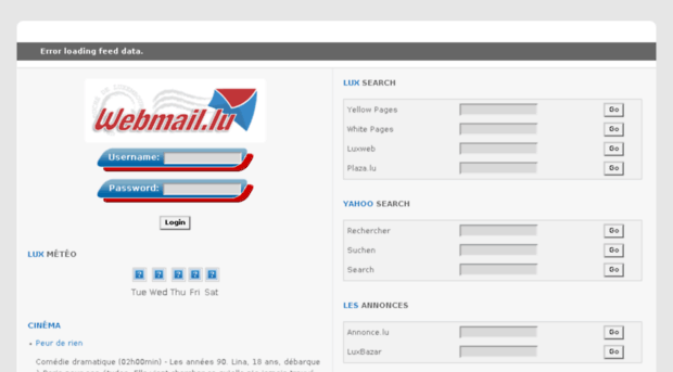 webmail.lu