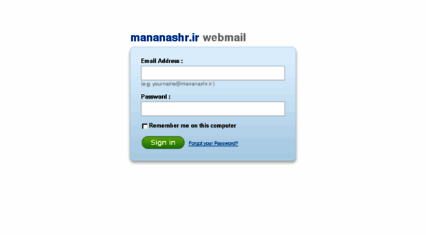 webmail.mananashr.ir