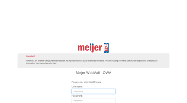 webmail.meijer.com