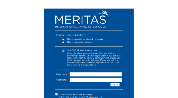 webmail.meritas.net