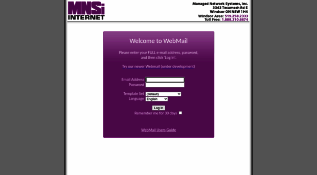 webmail.mnsi.net