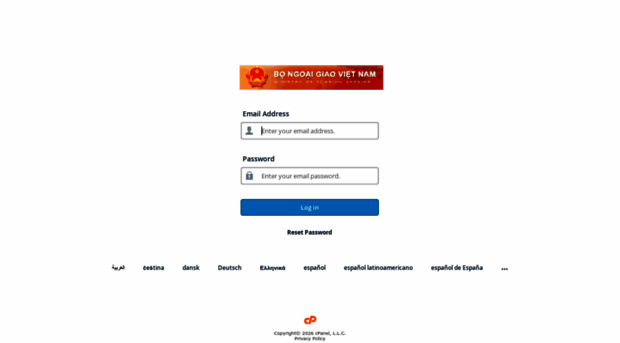 webmail.mofa.gov.vn