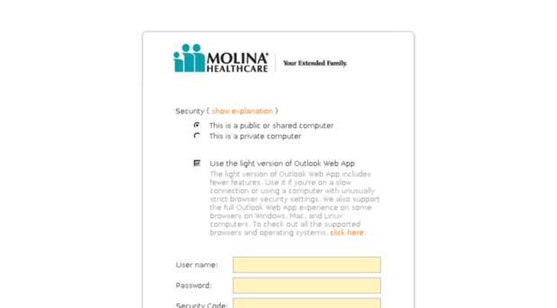 webmail.molinahealthcare.com