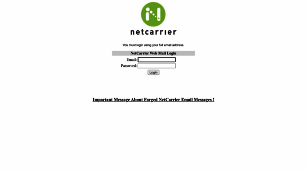 webmail.netcarrier.com