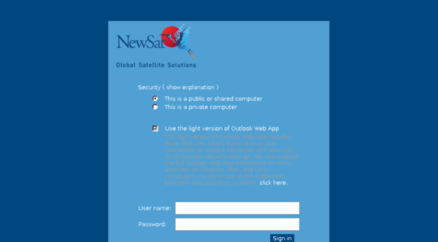 webmail.newsat.com