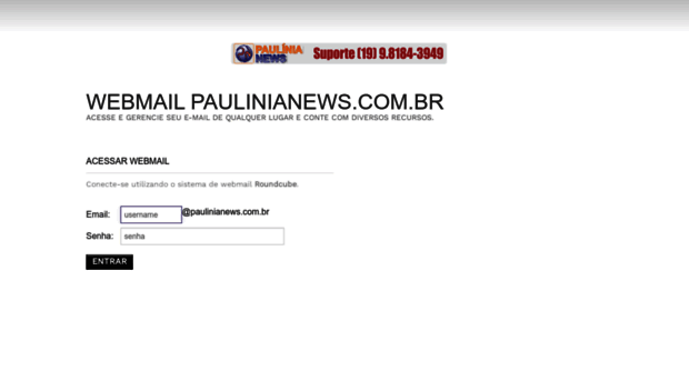 webmail.paulinianews.com.br