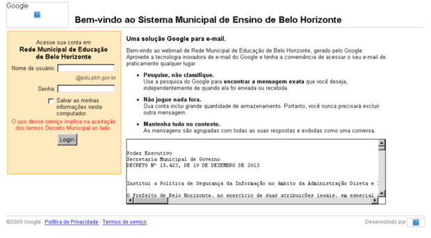 webmail.pbh.gov.br