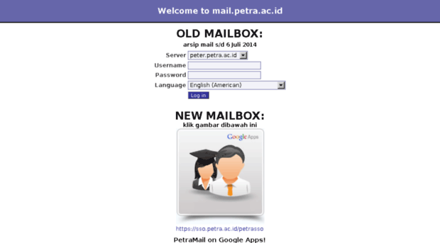 webmail.petra.ac.id