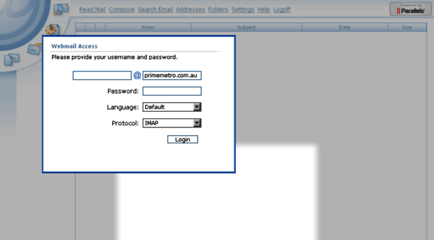 webmail.primemetro.com.au