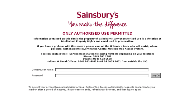 webmail.sainsburys.co.uk