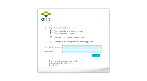 webmail.sruc.ac.uk