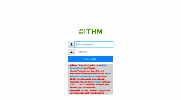 webmail.thm.de