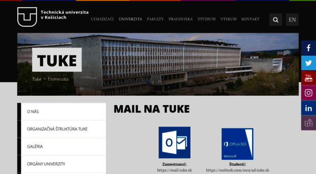 webmail.tuke.sk
