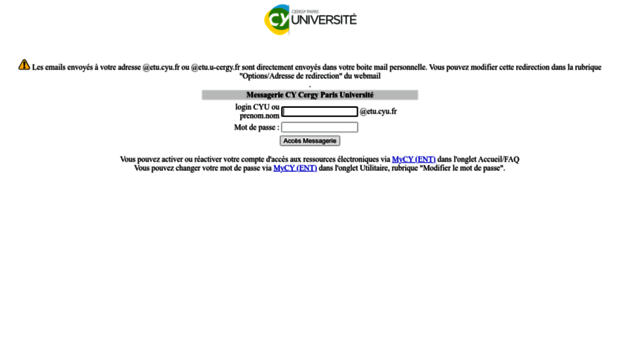 webmail.u-cergy.fr