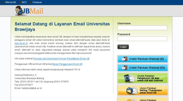 webmail.ub.ac.id