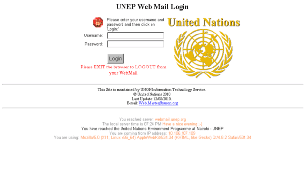 webmail.unep.org