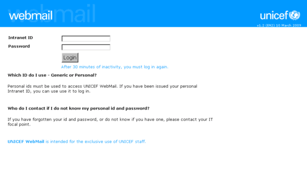 webmail.unicef.org