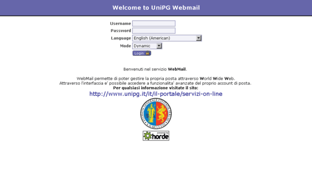 webmail.unipg.it