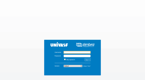 webmail.univasf.edu.br