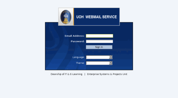 webmail.uoh.edu.sa